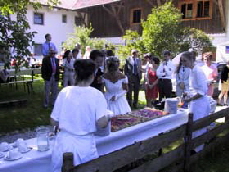 Hochzeit Kuchenbuffet