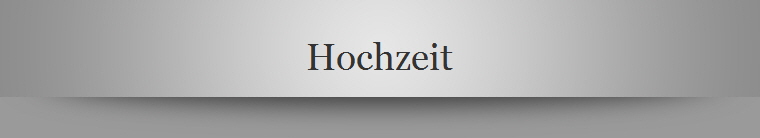 Hochzeit